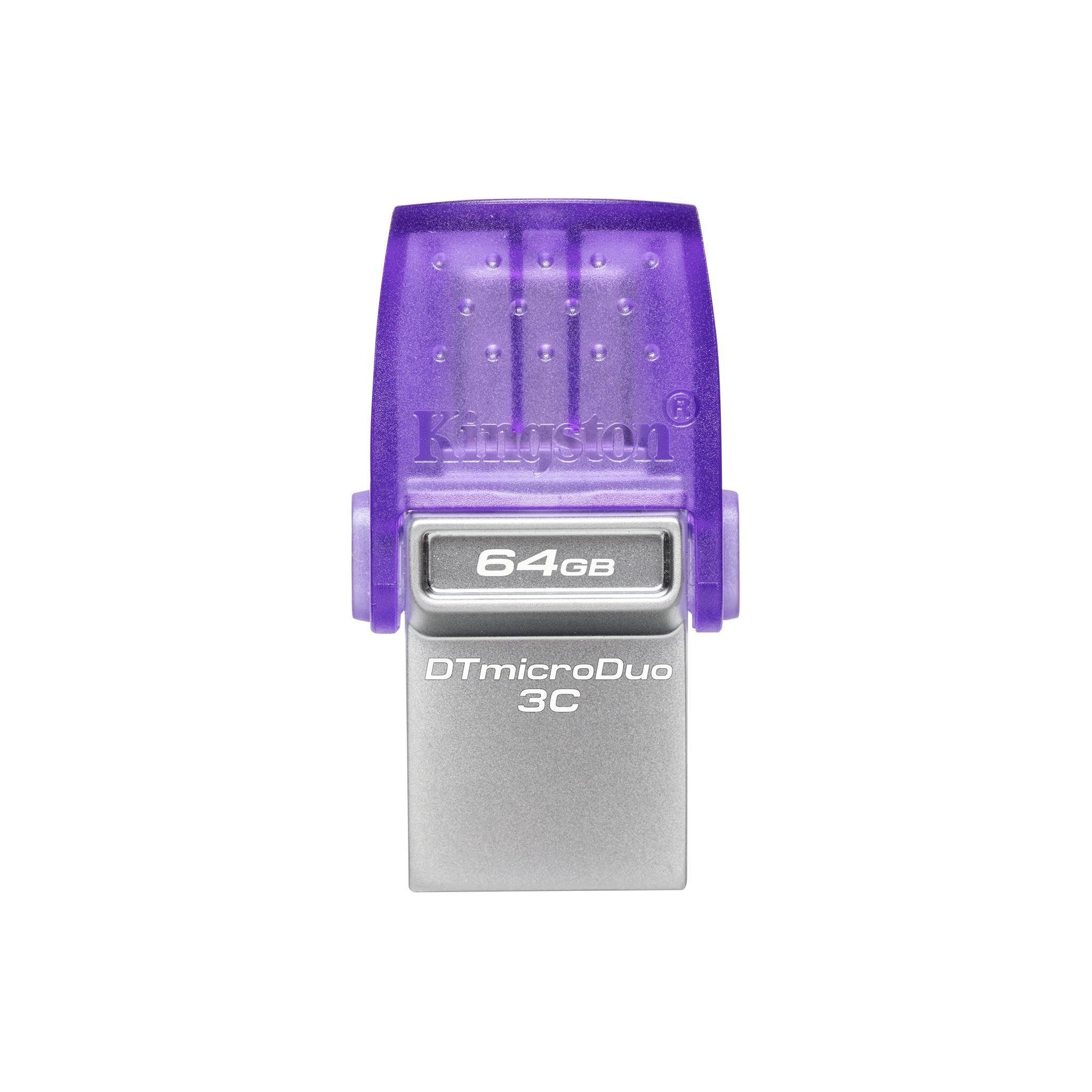 Pen Drive Kingston DataTraveler MicroDuo 3C USB 3.2 64GB 2